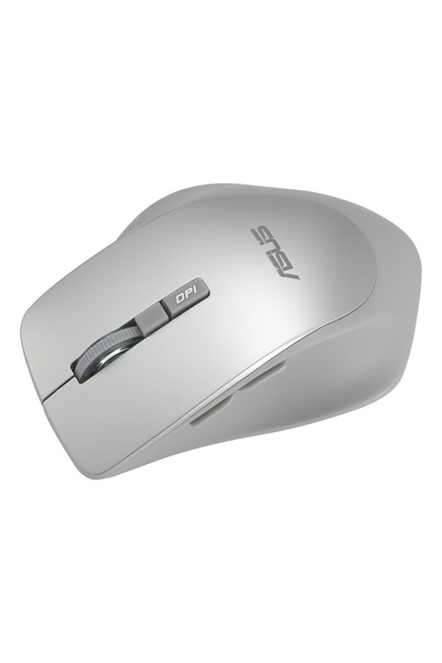 ASUS WT425 SILVER mouse optic wireless cu clic silențios, pentru laptop USB