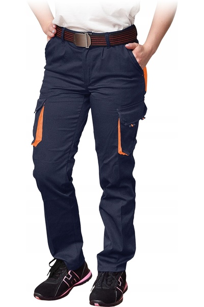 Reis Pantaloni de lucru de protecție pentru femei, de tip cargo, cu buzunare,...
