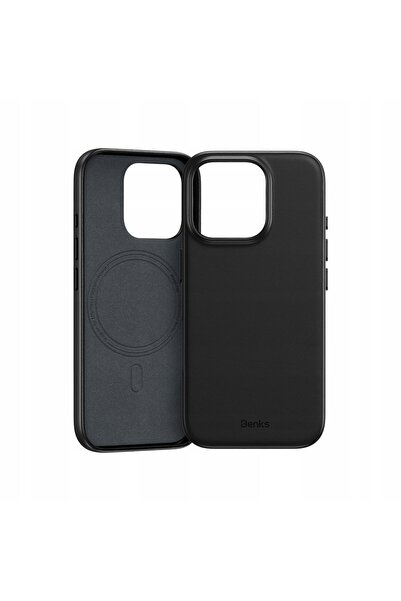 NO BRAND Benks Husă Magnetică Vita Pro din Silicon pentru iPhone 16 Pro negru