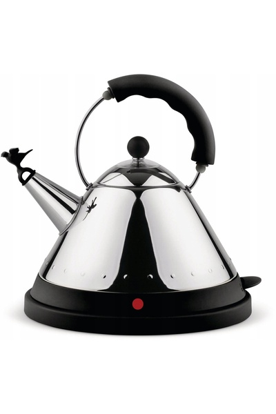 NO BRAND Alessi MG32 Fierbător electric 1.5 l Negru