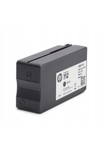 HP Τούζ 712 Μαύρο 3ED71A 80 ml
