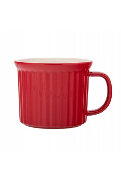 NO BRAND Set de căni de cafea 6 piese căni mari Altom Design Red Chilli 650 ml