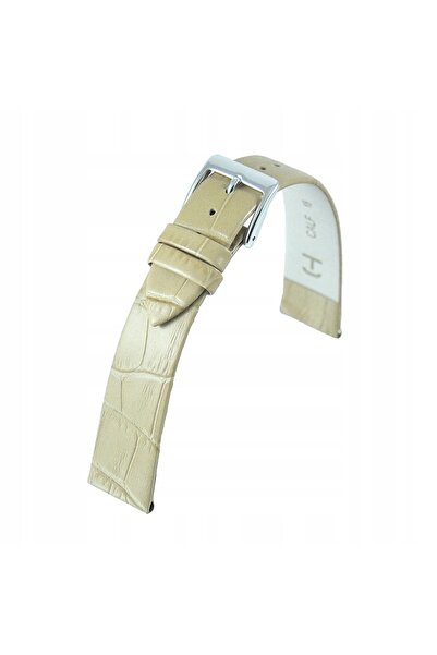 NO BRAND HORIDO 0183 - BEIGE - 16mm - Curea de ceas din piele