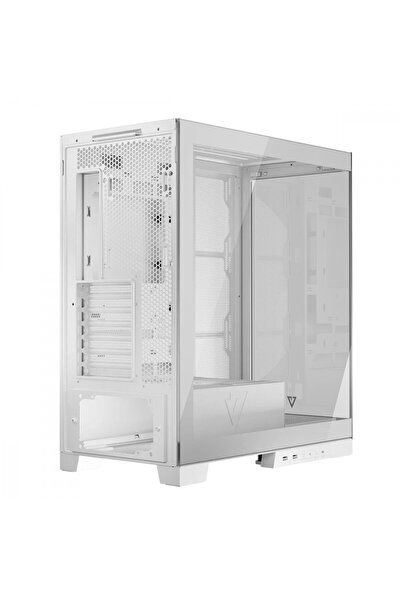 Modecom Carcasă PC Volcano space MIDI fără ventilator Albă