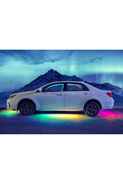 Interlook LUMINI LED RGB NEON PENTRU SUBROȘUȘI 2x90 + 2x120 APP BLUETOOTH