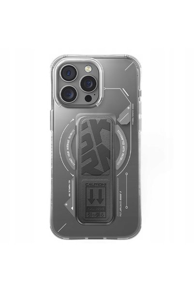 Skinarma Husă Helio Stand pentru MagSafe pentru iPhone 16 Pro Max titan