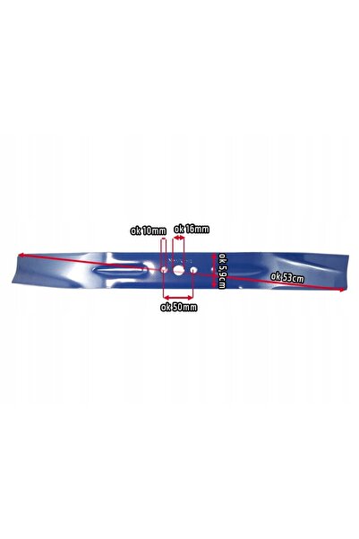 NO BRAND Lamă pentru mașina de tuns iarba 53CM GREEN WORLD 53 GRASS GRL 530 FL