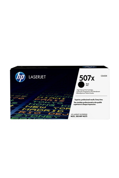 HP Toner 507X CE400X Negru M551 11.000 de pagini