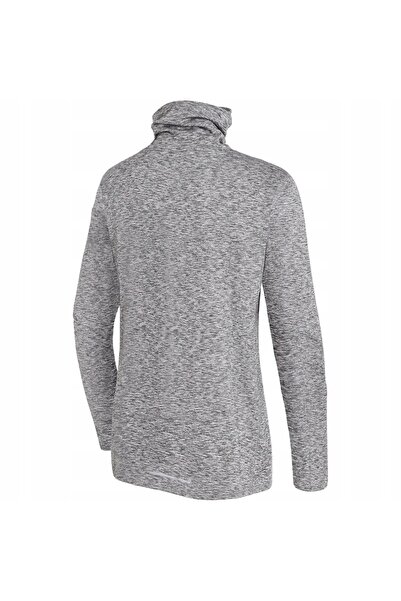 NO BRAND Tricou sport termic de alergare pentru băieți, cu guler, gri, XL