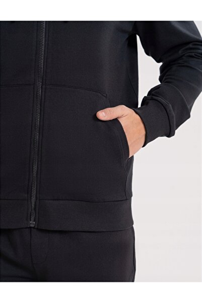 NO BRAND Hanorac bărbătesc Moraj OBM4400-001 negru XL