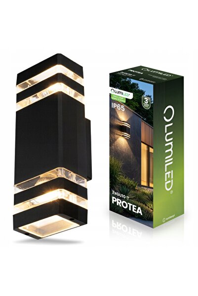 NO BRAND Aplică de exterior, lampă de grădină, pentru fațadă, montată pe pere...