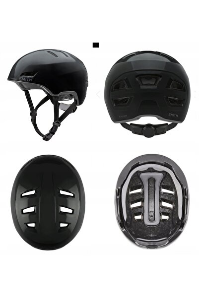 NO BRAND SMITH CASCĂ pentru bicicletă, role și trotinetă EXPRESS M 55-59 NEGR...