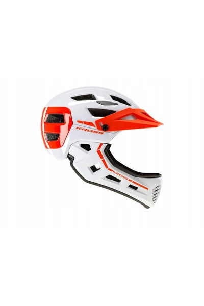 NO BRAND Casca de bicicleta Cross SALTI integrala gri - S 51-55cm