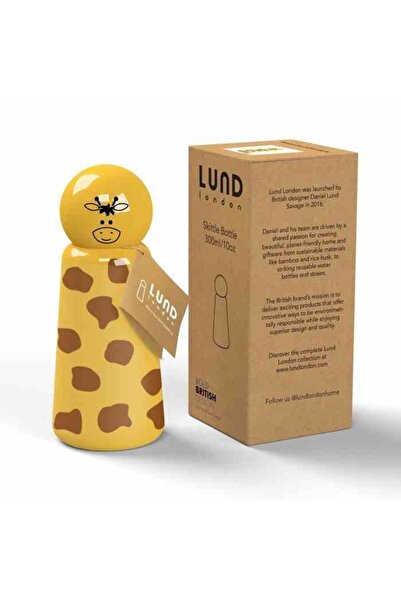 NO BRAND Sticlă de apă termoizolantă Lund London Skittle Mini 300 ml - girafă