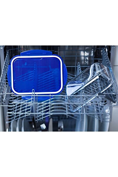 Pyrex Recipient de sticlă etanș, termorezistent, cu capac, 3,3L, 30x23cm