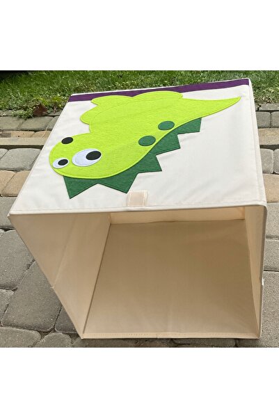 NO BRAND Organizator coș pentru jucării OLDMAN elefant 33 x 33 cm
