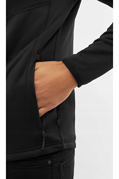 Viking Hanorac Polartec Jukon Tech fără glugă pentru bărbați, negru - XXXL