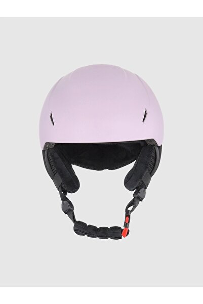 4F Cască de schi pentru copii HELU097 roz S 52-56 cm