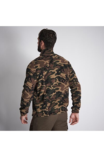 NO BRAND Haină polară de vânătoare Solognac 500 camuflaj