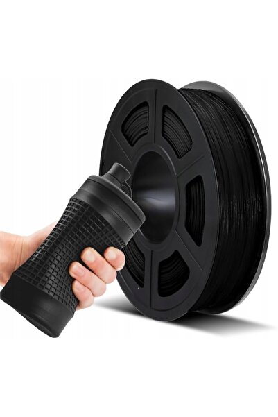 NO BRAND 1.75mm 0.5kg Filament TPU Flexibil Negru 95A Cauciuc pentru imprimar...