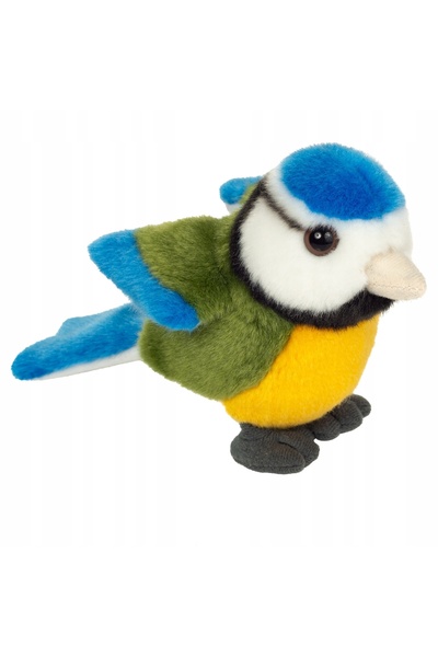 NO BRAND Păsărică albastră de pluș, 12 cm, Teddy Hermann, jucărie colorată pe...