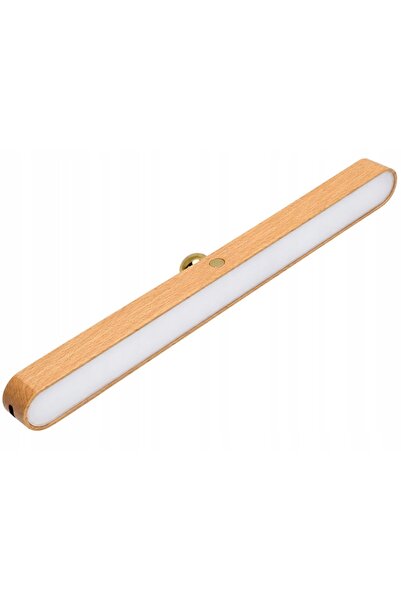 verk group Lampă de perete LED magnetică, tactilă, din lemn, cu USB-C, pentru...
