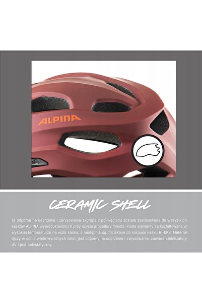 Alpina Paranus Negru Mat 55-59 (Fokus Line) Cască de bicicletă