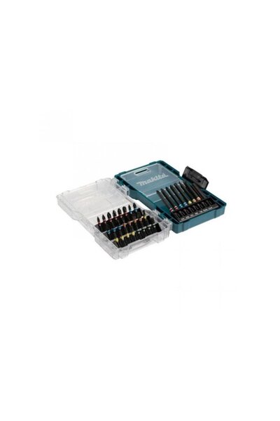 Makita Set de 32 de biți pentru șurubelniță de impact PH PZ TORX SL + Suport ...