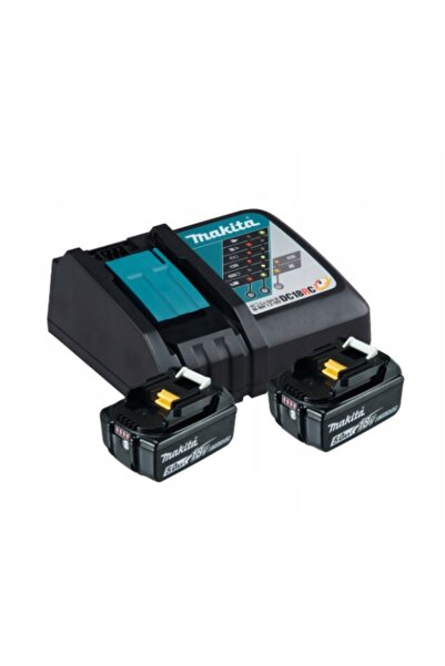 Makita Kit de alimentare 197570-9 încărcător DC18RC 2x5Ah 18V BL1850B cutie d...