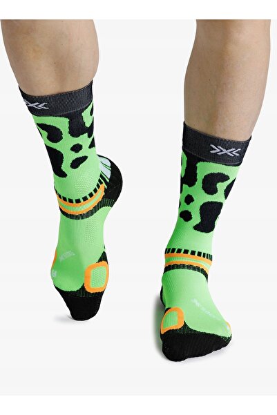 X Socks Șosete X-Socks Hike Discover Crew - verde fluo 39-41