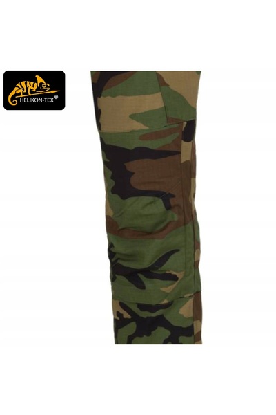 NO BRAND Pantaloni tactici de luptă Helikon SFU NEXT Mk2 Rip Stop - US Woodla...