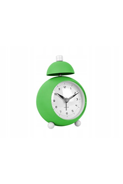 NO BRAND Ceas deșteptător rotund verde KARLSSON CHAPLIN KA5979BG Mecanism sil...