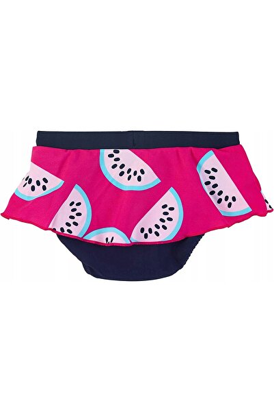 NO BRAND 5854. Costum de baie fete cu fustă