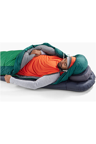 NO BRAND Sea to Summit Ascent L -1C/30F Sac de dormit din puf (198 cm) - Pădu...