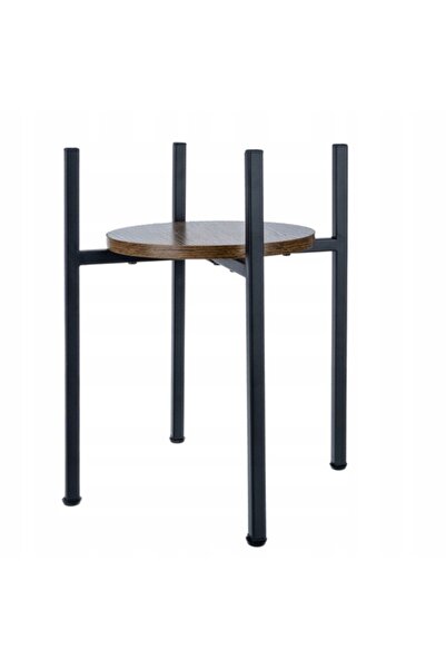 DIKEL Raft pentru flori în stil loft, înalt de 40 cm, suport pentru flori, raft