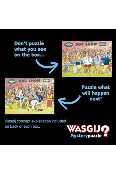 Jumbo PUZZLE CINE SUNT EU? Puzzle Misterios Retro - Ultima Șansă! 1000EL. 00330