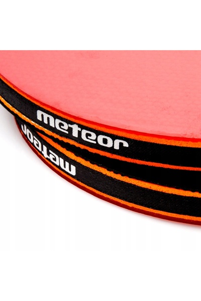 Meteor Set Tenis de Masă Ping Pong 2 Rachete 3 Mingi 2 Stele Cauciuc 2.5 MM