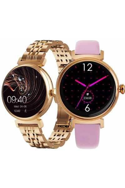 Rubicon Ceas pentru femei SMARTWATCH – Preluare apeluri, EKG, puls, SMS, ceas...