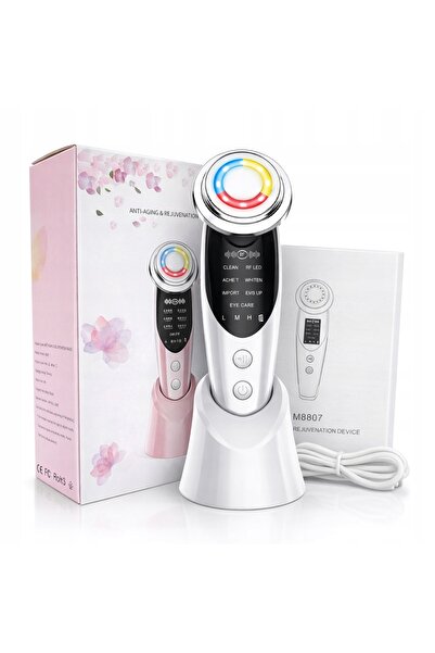 NO BRAND Aparat de masaj facial, mesoterapie fără ace, lifting EMS, 7 în 1