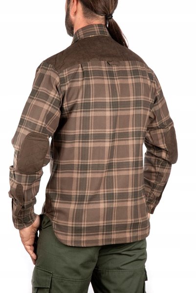 NO BRAND UNIVERS 94092 CĂMAȘĂ DE FLANEL - Maro deschis - M