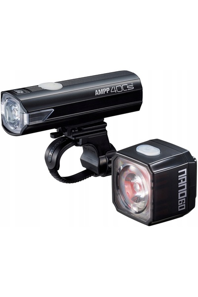 NO BRAND Set de lumini CATEYE AMPP 400S HL-EL084SRC / TL-LD830B NANO60 USB-C
