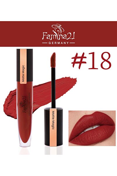 famina21 Matte Magic Long Lasting Lip Gloss Matte Liquid Lipstick