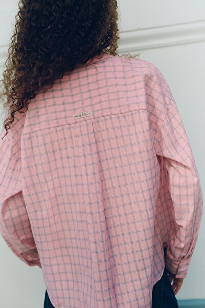 Pull & Bear Kareli cepli gömlek