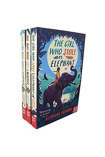 Nosy Crow Nizrana Farook 3 Books Collection Set ( the Girl Who Stole An Eleph...