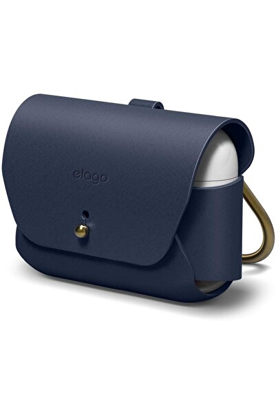 Elago Leather Case - Δερμάτινη Θήκη για AirPods Pro 1st Gen - Jean Indigo