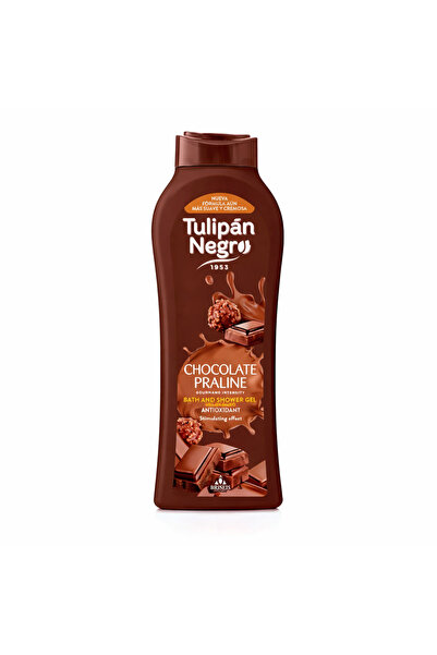 tulipan Gel de duș cu ciocolată pralină neagră 650 ml, hidratant, aromă dulce...