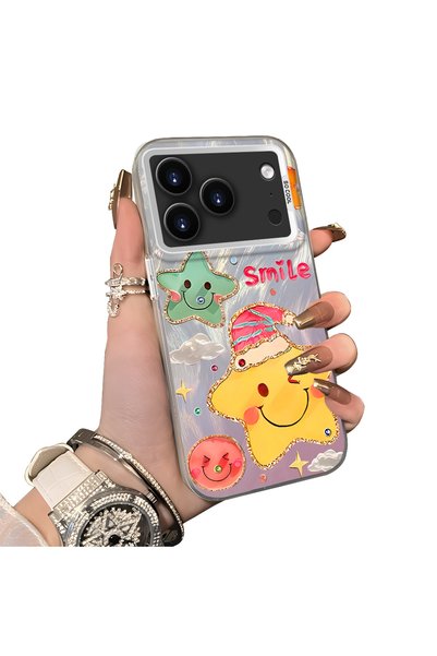 Hontinga iPhone 17/18 Pro Max Compatible Silicone Edge Hard Back Case Couple ...
