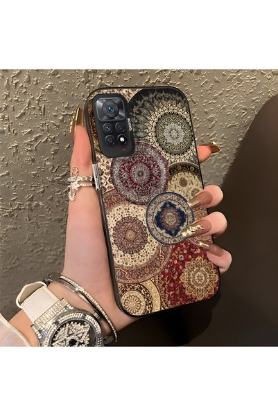 ARTISHELL Redmi Note 11 Pro 4G/5G Uyumlu Vintage Halı Baskılı Telefon Kılıfı ...