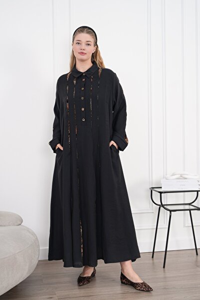 Lissmore Leopar Detaylı Elbise