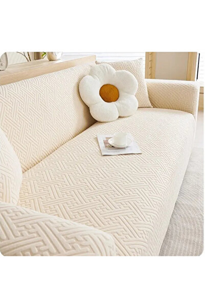 ÖZMAKAN Sofa Cover, Elastic Flexible Sofa Cover (1 Piece)